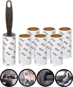 Merkloos Decopatent® Kleefroller - Pluizenroller - Incl. 6 Navullingen -Schoonmaakmiddelen 1001x1200 2