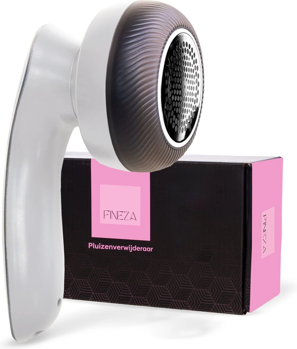 Fineza Pluizenverwijderaar – Electrisch – Ontpluizer – Ontpiller – Draadloos – Wit 3 Fineza Pluizenverwijderaar – Electrisch – Ontpluizer – Ontpiller – Draadloos – Wit