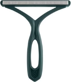 Merkloos Kledingborstel - Kledingontpluizer - Scheerapparaat - Kleding Depilator - Haarverwijderaar - Pluizenkam - Draagbaar - Handmatig - Kledingborstel - Haar Remover - Brush Tool - Dubbelzijdig Ontharing - Geweven Jas - Trui - Kleur Groen