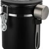 Koffie Bewaarbus Luchtdicht Met CO2 Uitlaat - Koffieblik Bewaarblik Voor 500 Gr Koffiebonen - Zwart - 1.2L 2 Koffie Bewaarbus Luchtdicht Met CO2 Uitlaat - Koffieblik Bewaarblik Voor 500 Gr Koffiebonen - Zwart - 1.2L -Schoonmaakmiddelen 1034x1200 2