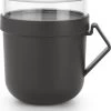 Brabantia Make & Take Soepbeker - 0,6 L - Kunststof - Dark Grey 2 Brabantia Make & Take Soepbeker - 0,6 L - Kunststof - Dark Grey -Schoonmaakmiddelen 1035x1200 2