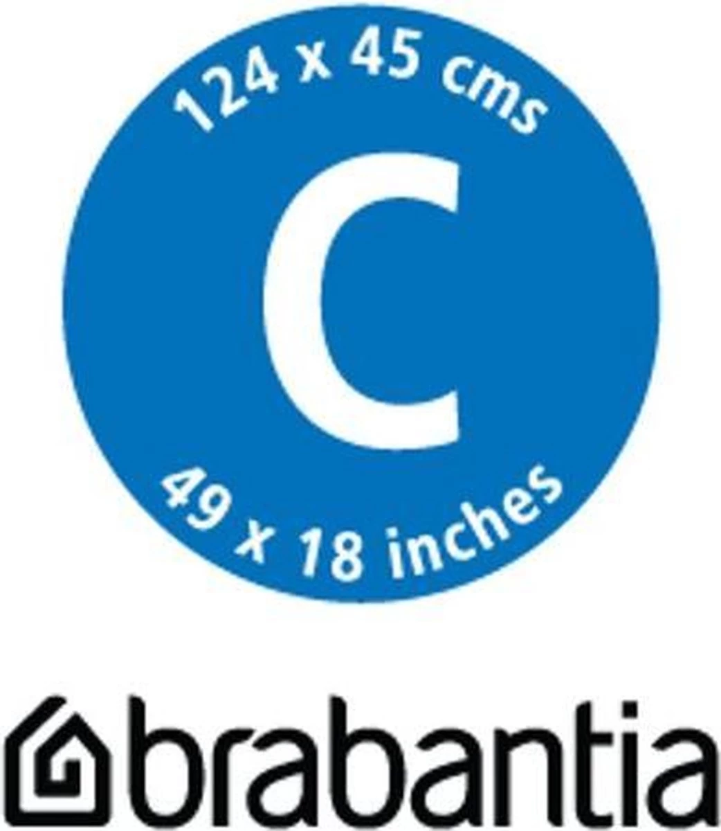 Brabantia Strijkplankhoes C - 124 X 45 Cm - Metallic - Alleen Toplaag 4 Brabantia Strijkplankhoes C - 124 X 45 Cm - Metallic - Alleen Toplaag - Afbeelding 2