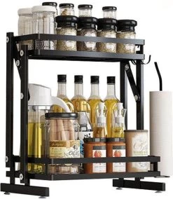 TammaT - Kruidenrek - Kruidenrek Staand - Inklapbare Keukenrek - 3-laags 35x21x56,5CM - Keuken Organizer - Aanrecht Organizer - Keuken Opslag - Roestvrij Staal - Opbergrek - Keuken Organizers - Roestvrij En Krasvrij 37 TammaT - Kruidenrek - Kruidenrek Staand - Inklapbare Keukenrek - 3-laags 35x21x56,5CM - Keuken Organizer - Aanrecht Organizer - Keuken Opslag - Roestvrij Staal - Opbergrek - Keuken Organizers - Roestvrij En Krasvrij -Schoonmaakmiddelen 1042x1200 8
