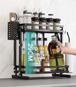 TammaT - Kruidenrek - Kruidenrek Staand - Inklapbare Keukenrek - 3-laags 35x21x56,5CM - Keuken Organizer - Aanrecht Organizer - Keuken Opslag - Roestvrij Staal - Opbergrek - Keuken Organizers - Roestvrij En Krasvrij 32 TammaT - Kruidenrek - Kruidenrek Staand - Inklapbare Keukenrek - 3-laags 35x21x56,5CM - Keuken Organizer - Aanrecht Organizer - Keuken Opslag - Roestvrij Staal - Opbergrek - Keuken Organizers - Roestvrij En Krasvrij -Schoonmaakmiddelen 1044x1200 2