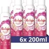 Robijn Pink Sensation Dry Wash Spray - 6 X 200 Ml - Voordeelverpakking -Schoonmaakmiddelen 1050x1200 2
