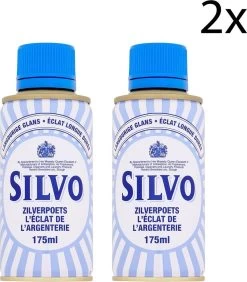 Silvo Zilverpoets - Poetsmiddel -Zilverglans - 2x 175 ML - Voordeelverpakking -Schoonmaakmiddelen 1050x1200 3