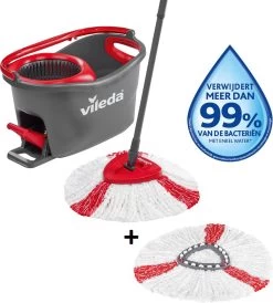 Vileda TURBO 2in1 - Pedaalsysteem Met 2 Navullingen -Schoonmaakmiddelen 1081x1200 1