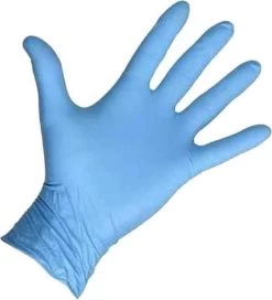 Merkloos Wegwerp Handschoenen - Nitril Handschoenen - Blauw - S - Poedervrij - 100 Stuks -Schoonmaakmiddelen 1091x1200 5