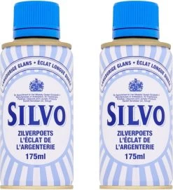 Silvo Zilverpoets - Poetsmiddel -Zilverglans - 2x 175 ML - Voordeelverpakking -Schoonmaakmiddelen 1092x1200 6