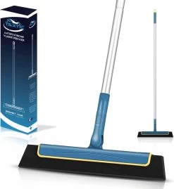 Schoonmaakmiddelen 9 Taxtic® Vloerwisser – Vloertrekker Met Steel – Douchewisser - Vloertrekker – Vloerwisser Badkamer – Trekker - Ophangstuk