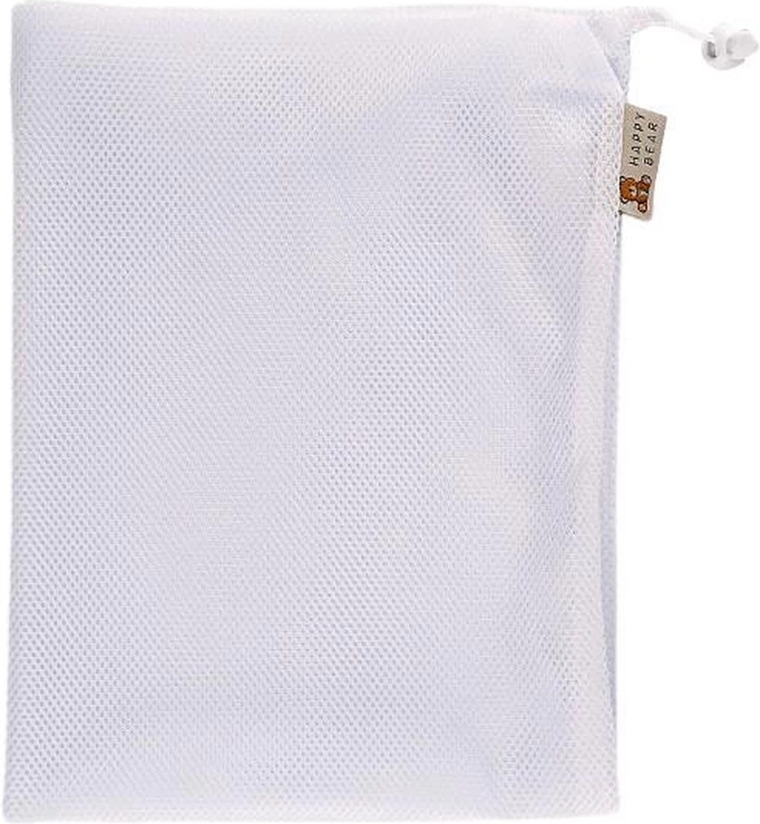 HappyBear | Wasnet | 45cm X 60cm | Afsluitbaar Trekkoord | Mesh Stof | Inhoud - 10-15 Wasbare Luiers 5 HappyBear | Wasnet | 45cm X 60cm | Afsluitbaar Trekkoord | Mesh Stof | Inhoud - 10-15 Wasbare Luiers - Afbeelding 3