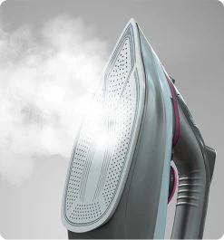 Tesla IR400GP - Droog- & Stoomstrijkijzer - Keramische Zoolplaat - 3100W - Grijs / Paars -Schoonmaakmiddelen 1119x1200 8