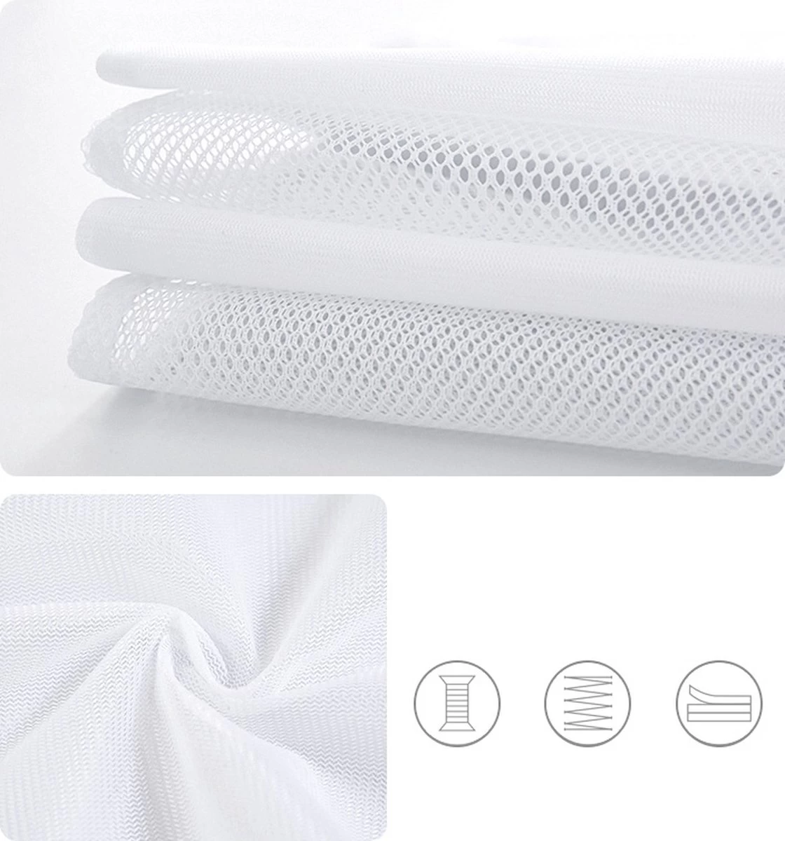 Product Depot Waszakken Voor Wasgoed - Waszak - Waszakje Lingerie - Wastas - Set Van 8 9 Product Depot Waszakken Voor Wasgoed - Waszak - Waszakje Lingerie - Wastas - Set Van 8 - Afbeelding 7