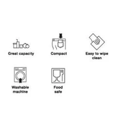 Roll'Eat Snack'n Go Herbruikbaar Boterhamzakje - Grijs -Schoonmaakmiddelen 1122x1200 5