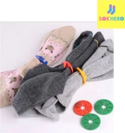 Sokhero - Sokken Waszak Cadeau - Wassen Sok Organiser - Wasmachine Sock Clips Wasnet - Ideale Praktische Knijpers Waslijn - Drogen Huishouden Wasknijpers - (15 Stuks 5 Kleuren Voor Sokken) -Schoonmaakmiddelen 1123x1200 1