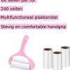 Merkloos Kledingroller - Inclusief 3 Rollen - Huisdierhaar Verwijderaar- Kleefroller - Ontpluizer -Schoonmaakmiddelen 1128x1200 4