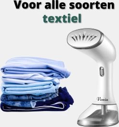 Vonia Kledingstomer - Handstomer - Stoomreiniger Kleding - Stoomapparaat Kleding – 350ML - Wit -Schoonmaakmiddelen 1129x1200 6