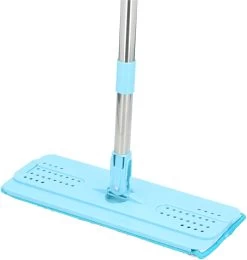 Alpina Platte Mop Met Emmer - Incl. 2 Microvezeldoeken - Voor Harde Vloeren - 360° Draaibaar -Schoonmaakmiddelen 1140x1200