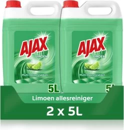 Ajax® Ajax Allesreiniger Limoen 2 X 5L - Voordeelverpakking
