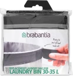 Brabantia Waszak Voor Wasmand - 30/35 L - Grijs -Schoonmaakmiddelen 1149x1200 2