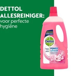 Dettol - Power & Fresh - Allesreiniger - Kersenbloesem - 8 X 1 Liter 13 Dettol - Power & Fresh - Allesreiniger - Kersenbloesem - 8 X 1 Liter -Schoonmaakmiddelen 1157x1200 5