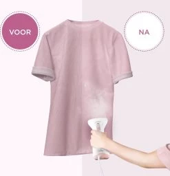 Luxe Kledingstomer - Handstomer - Handstoomreiniger - Stoomstrijkijzer - Stomer Kleding - Voor Op Reis - Roze -Schoonmaakmiddelen 1160x1200 7