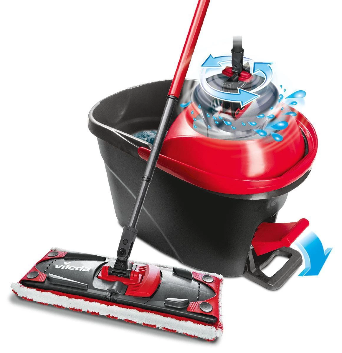 Vileda Ultramat Turbo - Reinigingsysteem - Met Pedaal 5 Vileda Ultramat Turbo - Reinigingsysteem - Met Pedaal - Afbeelding 3