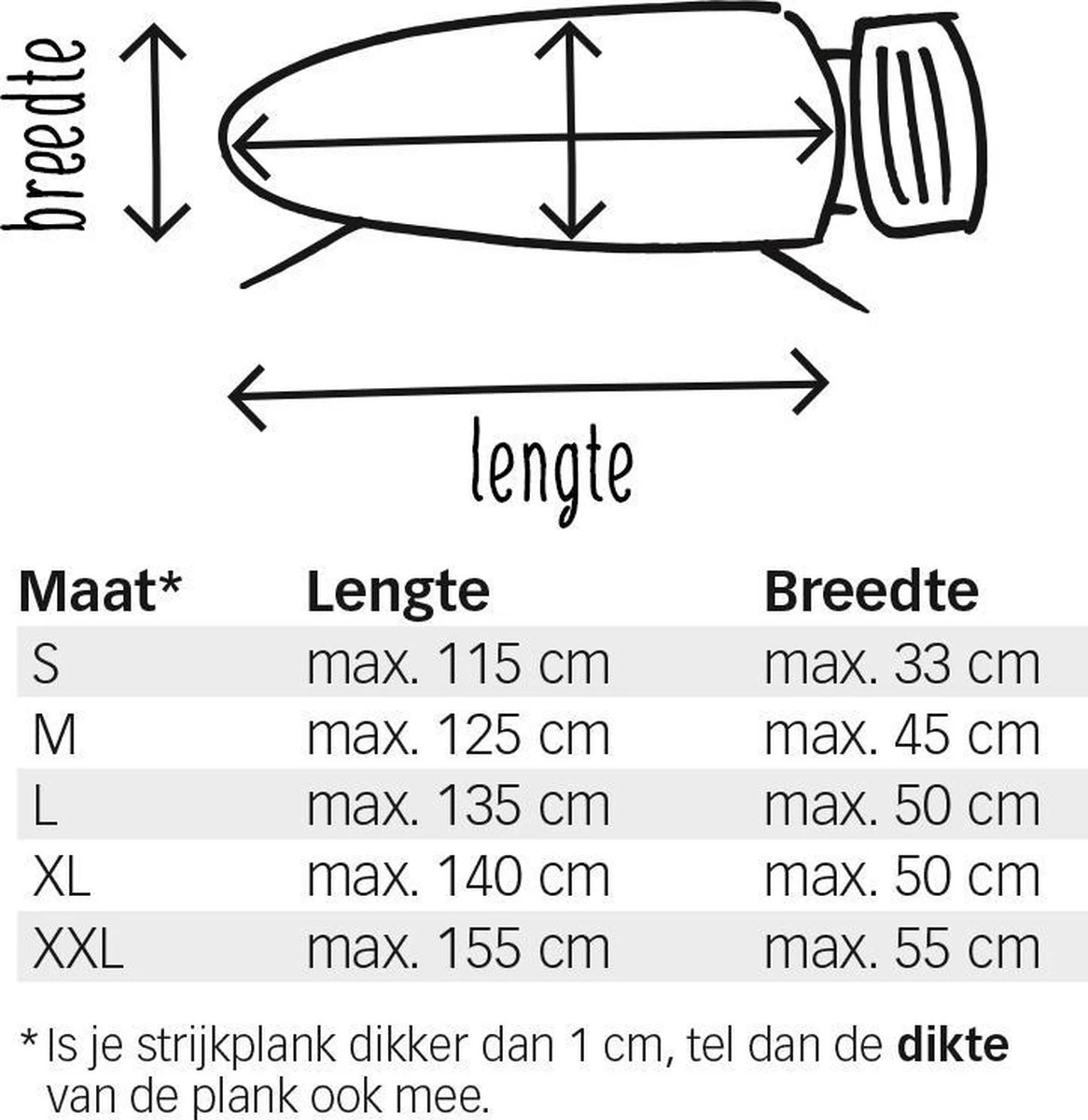 Strijkhoes Groen Met Witte Bloemen - Maat S 4 Strijkhoes Groen Met Witte Bloemen - Maat S - Afbeelding 2