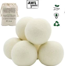 Jean's Goods Drogerballen - Droogballen - Wasdrogerballen - Wasdroger Ballen - Wasbol - Wasbollen - Wasballen - Energiebesparende Producten - Energiebesparend - Duurzaam Cadeau - RWS Wol - Zero Waste - Wasverzachter - Beige - 6 Stuks 14 Jean's Goods Drogerballen - Droogballen - Wasdrogerballen - Wasdroger Ballen - Wasbol - Wasbollen - Wasballen - Energiebesparende Producten - Energiebesparend - Duurzaam Cadeau - RWS Wol - Zero Waste - Wasverzachter - Beige - 6 Stuks -Schoonmaakmiddelen 1167x1200 2