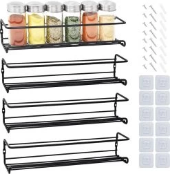 Merkloos Friendly Kitchen - Zwart Ophangbaar Kruidenrek - Modern Strak Kruidenrekje - Staal 15 Merkloos Friendly Kitchen - Zwart Ophangbaar Kruidenrek - Modern Strak Kruidenrekje - Staal -Schoonmaakmiddelen 1178x1200 7
