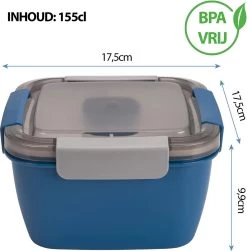 Consumerce® Luxe Meerlaagse Lunchbox Met Vakjes Mintgroen – Lunchbox Volwassenen – Japanse Bento Box – Lunchbox Kinderen – Salade To Go – Brooddoos Volwassenen – Broodtrommel – Lunchtrommel – Salade Lunchbox – Saladebox – Salade Box -Schoonmaakmiddelen 1182x1200 4