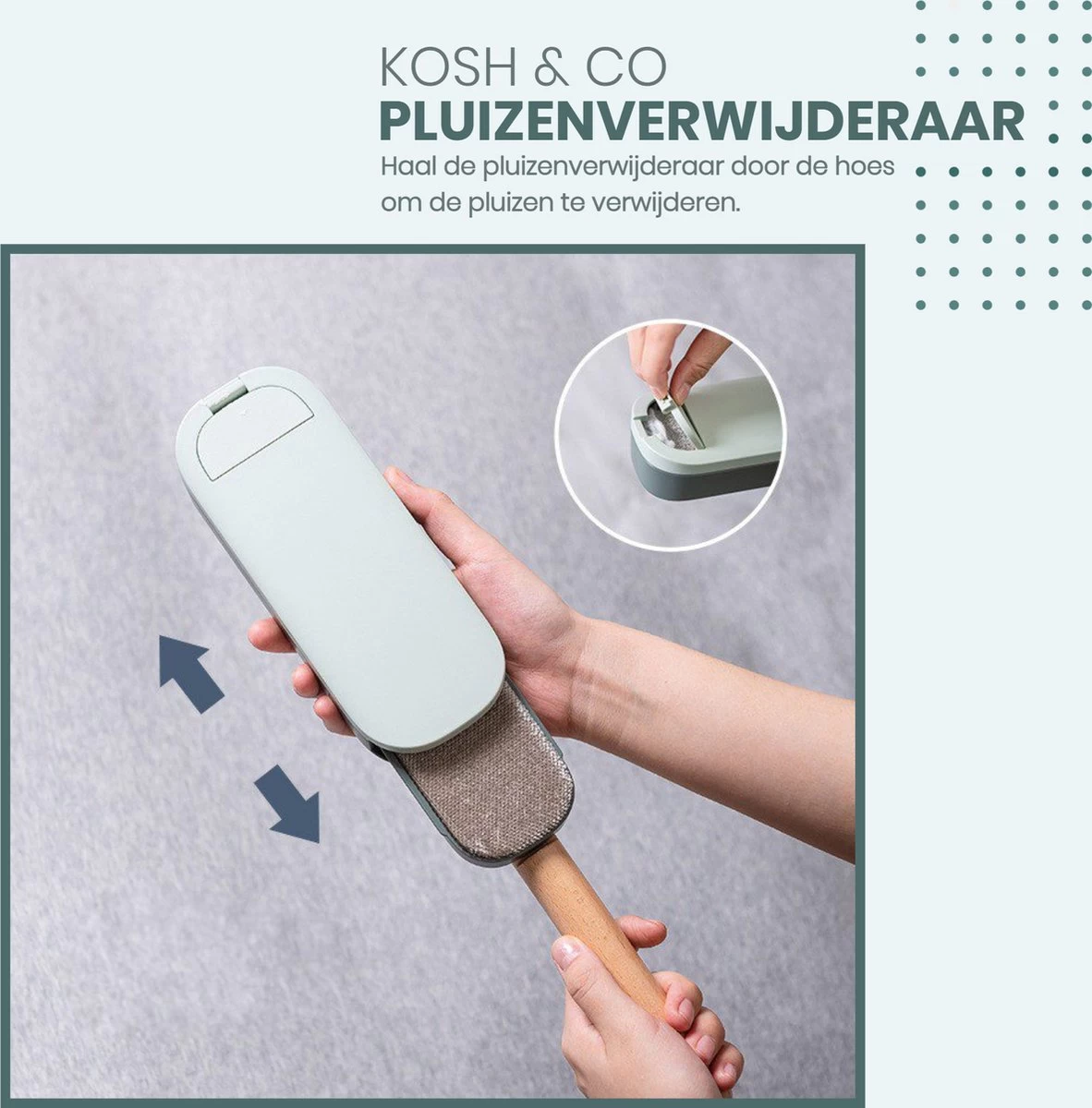 Ontpluizer + GRATIS Kledingborstel - Pluizenverwijderaar - Pluizenroller - Pluizentondeuse - Pluizenborstel - Pluizendief - Blauw 7 Ontpluizer + GRATIS Kledingborstel - Pluizenverwijderaar - Pluizenroller - Pluizentondeuse - Pluizenborstel - Pluizendief - Blauw - Afbeelding 5