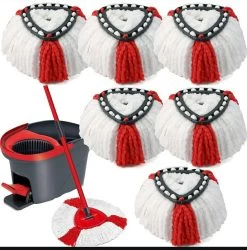 Merkloos 6x De Vervangingen Vileda Turbo! KANS! -Schoonmaakmiddelen 1184x1200