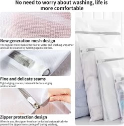 BOTC Waszakken - Wasnetten - Set Van 5 - Bescherm Je Wasgoed En Wasmachine - Transparant 15 BOTC Waszakken - Wasnetten - Set Van 5 - Bescherm Je Wasgoed En Wasmachine - Transparant -Schoonmaakmiddelen 1187x1200 3