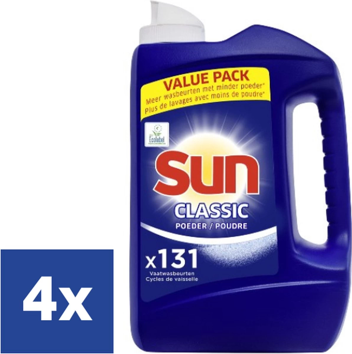 SUN® Sun Classic Vaatwaspoeder - 4 X 2.5 Kg 3 SUN® Sun Classic Vaatwaspoeder - 4 X 2.5 Kg