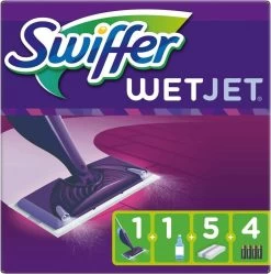 Swiffer WetJet Startset - Alles In één Dweilsysteem 24 Swiffer WetJet Startset - Alles In één Dweilsysteem -Schoonmaakmiddelen 1192x1200