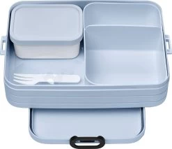 Mepal – Bento Lunchbox Take A Break Large- Inclusief Bento Box – Nordic Blue – Lunchbox Voor Volwassenen
