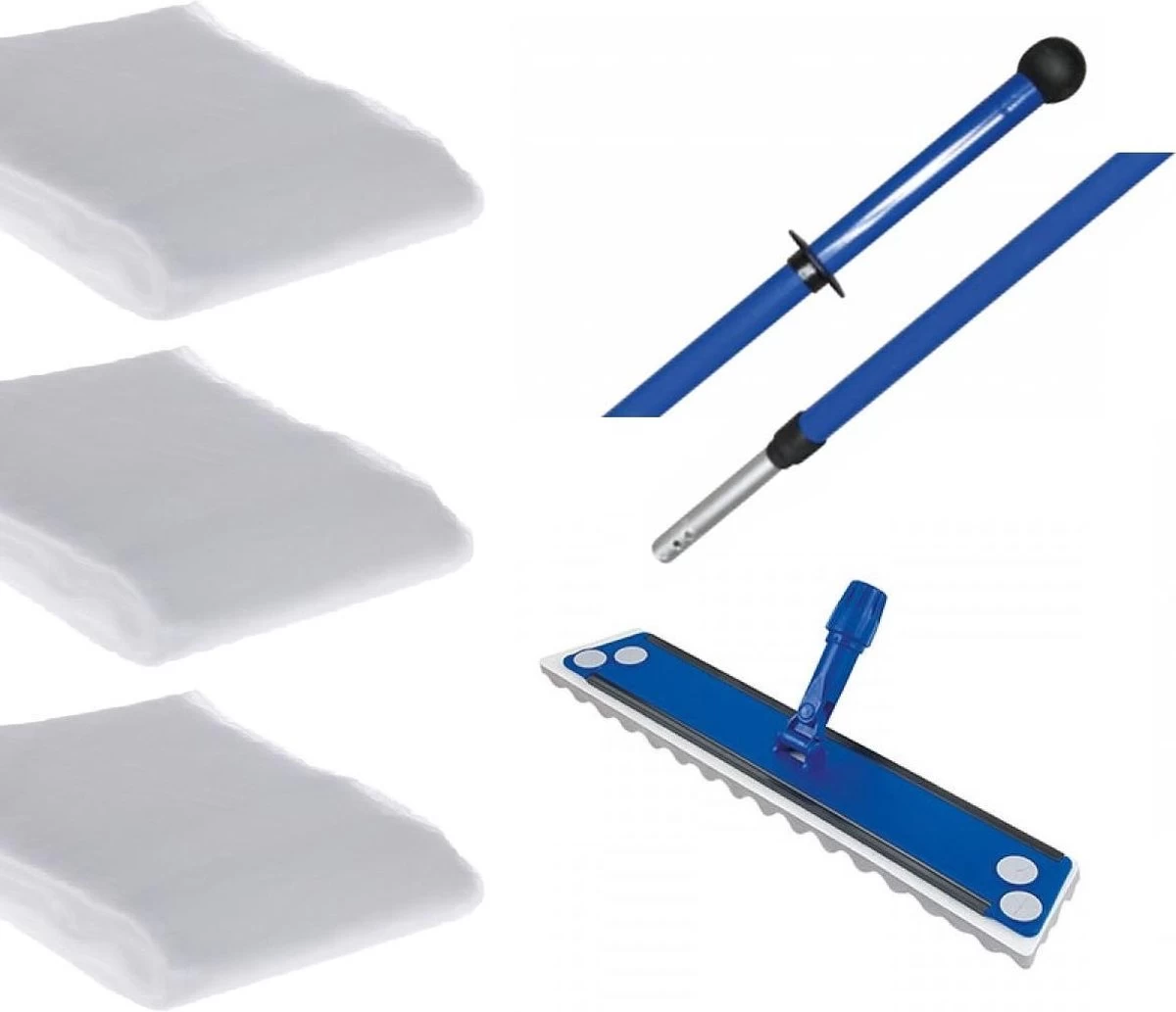 Maus Stofwisser Set Geïmpregneerd Professioneel - Complete Set Inclusief 300 Stofwisdoeken 3 Maus Stofwisser Set Geïmpregneerd Professioneel - Complete Set Inclusief 300 Stofwisdoeken