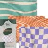 BROODNODIG® - Bijenwas Wraps (Bijenwas Doek) - Set Van 4 - 1S, 2M, 1L - Foodwrap - Beeswax Wraps - Bee Wrap - Beewax - Bijenwasdoek - Zero Waste - Duurzaam Cadeau - Herbruikbaar Boterhamzakje -Schoonmaakmiddelen 1200x1034 3