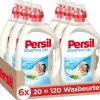 Persil® Persil Sensitive Gel - Vloeibaar Wasmiddel - Baby En Gevoelige Huid - Voordeelverpakking - 6 X 20 Wasbeurten