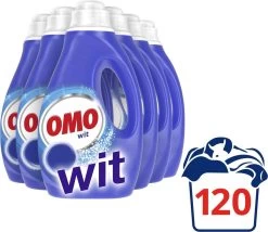 Omo Wit Vloeibaar Wasmiddel - 6 X 20 Wasbeurten - Voordeelverpakking 18 Omo Wit Vloeibaar Wasmiddel - 6 X 20 Wasbeurten - Voordeelverpakking -Schoonmaakmiddelen 1200x1041 3