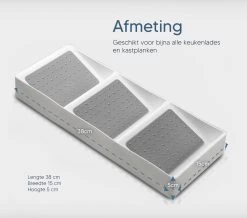 Johannes & Co - Kruidenrek Voor Lade - Keuken Organizers Kruidenrek Lade - Kruiden Organizer 15 Johannes & Co - Kruidenrek Voor Lade - Keuken Organizers Kruidenrek Lade - Kruiden Organizer -Schoonmaakmiddelen 1200x1061 3