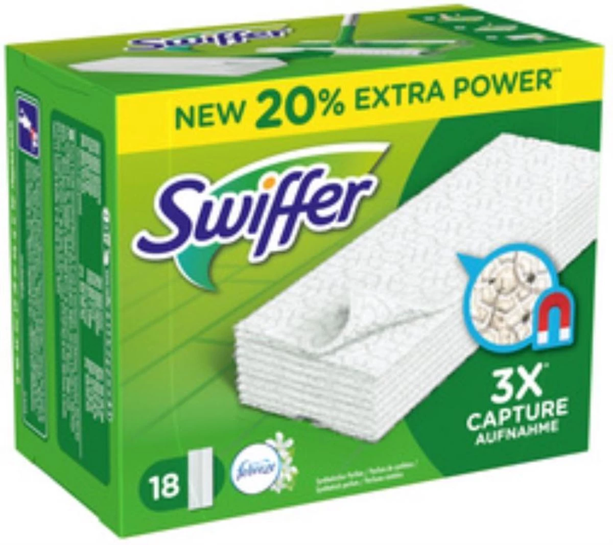Swiffer Sweeper - 36 Navullingen - Doekjes Voor Vloeren 7 Swiffer Sweeper - 36 Navullingen - Doekjes Voor Vloeren - Afbeelding 5
