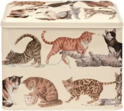 Emma Bridgewater Cats - Vershouddoos - Bewaarblik - Rechthoek - Poes