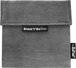 Roll'Eat Snack'n Go Herbruikbaar Boterhamzakje - Grijs -Schoonmaakmiddelen 1200x1076 1