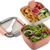 Consumerce® Luxe Meerlaagse Lunchbox Met Vakjes Roze – Lunchbox Volwassenen – Japanse Bento Box – Lunchbox Kinderen – Salade To Go – Brooddoos Volwassenen – Broodtrommel – Lunchtrommel – Salade Lunchbox – Saladebox – Salade Box -Schoonmaakmiddelen 1200x1081 1
