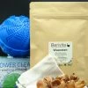 Wasbal 1x En Wasnoten 150gr Set - Wassen Zonder Wasmiddel - Wasnoten, Zeepnoten 150gr Met Waszakje En Wasbal Voor Wasmachine -Schoonmaakmiddelen 1200x1082