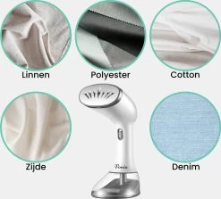 Vonia Kledingstomer - Handstomer - Stoomreiniger Kleding - Stoomapparaat Kleding – 350ML - Wit -Schoonmaakmiddelen 1200x1085 1