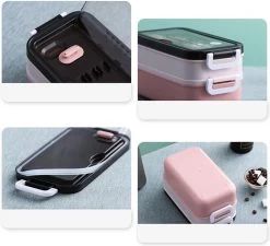 Lunchbox - Meal Prep Bakjes - Lunch Box Met Deksel - Meal Prep – Bento Box - Lunchtrommel Met Bestek Blauw 35 Lunchbox - Meal Prep Bakjes - Lunch Box Met Deksel - Meal Prep – Bento Box - Lunchtrommel Met Bestek Blauw -Schoonmaakmiddelen 1200x1091 1