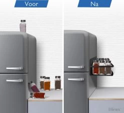 Dieux® - Magnetisch Kruidenrek - Ophangbaar Opbergrek - Keukenrek - Complete Set - Aanrecht Organiser - Badkamerrek - Wandrek - Staal - Zwart - Pasen 10 Dieux® - Magnetisch Kruidenrek - Ophangbaar Opbergrek - Keukenrek - Complete Set - Aanrecht Organiser - Badkamerrek - Wandrek - Staal - Zwart - Pasen -Schoonmaakmiddelen 1200x1099 4